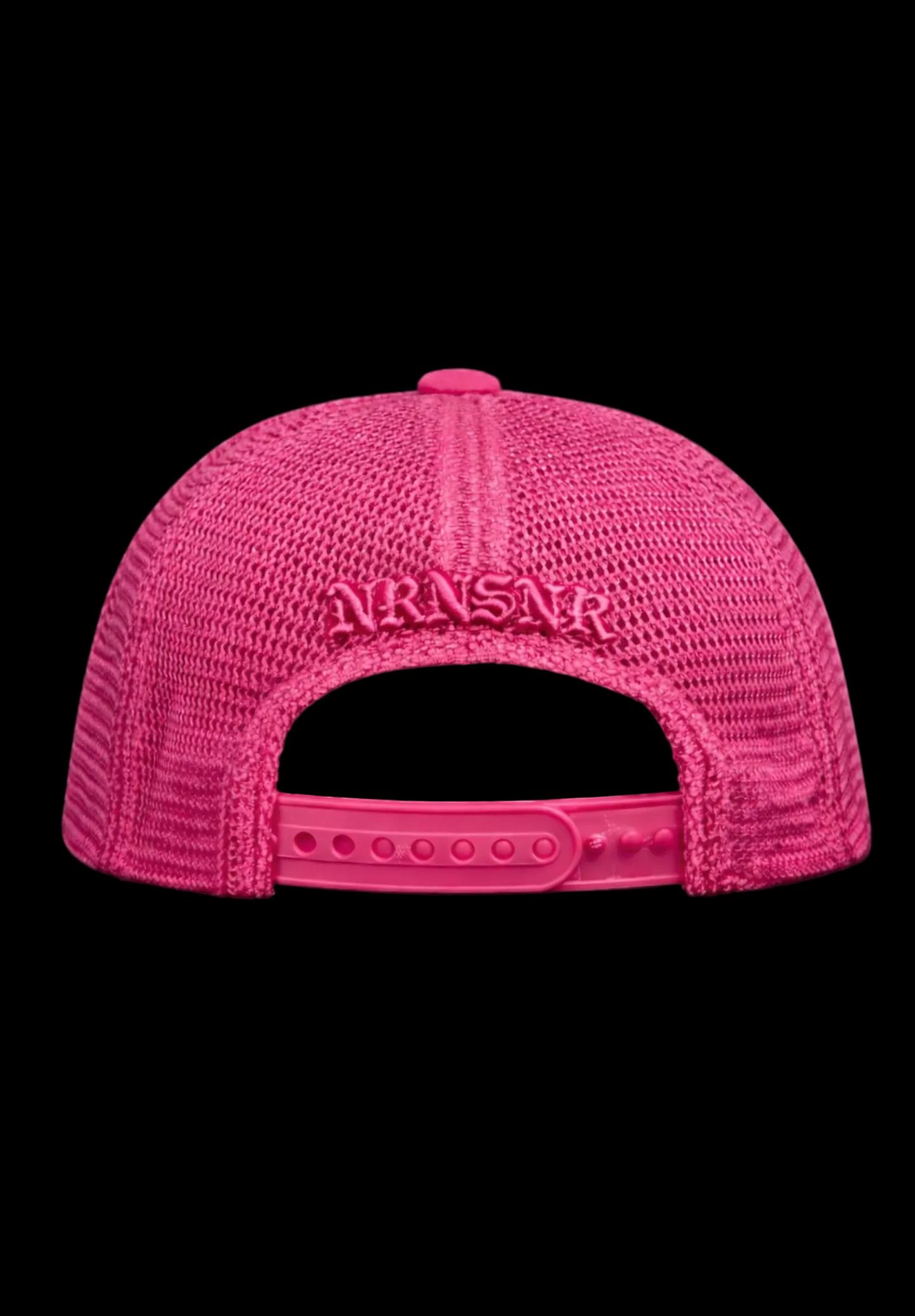 NO REGRETS PINK/WHITE CLUB TRUCKER CAP [NRUKCLUB]